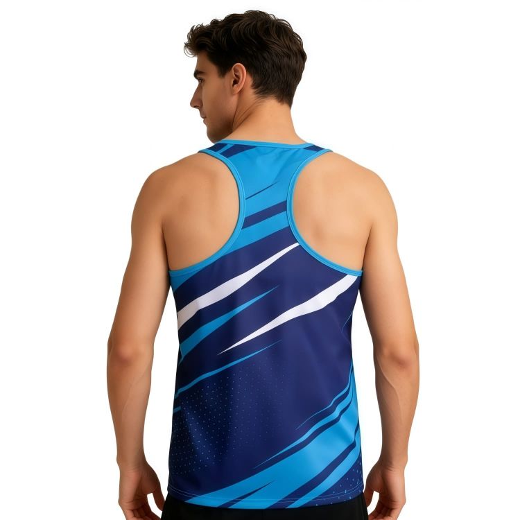 Picture of 100% Polyester Sublimated Sports Singlet