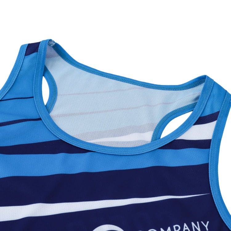 Picture of 100% Polyester Sublimated Sports Singlet