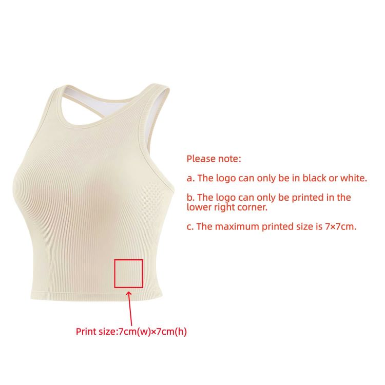 Picture of Women's Seamless Wide-Strap Racerback Yoga Bra Tank