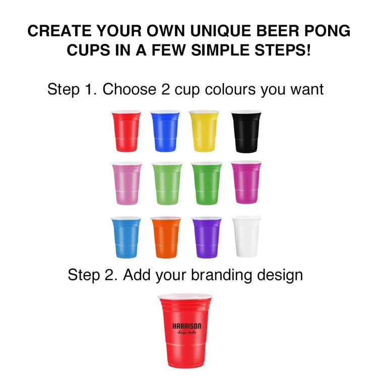 Picture of Beer Pong Party Cup Set