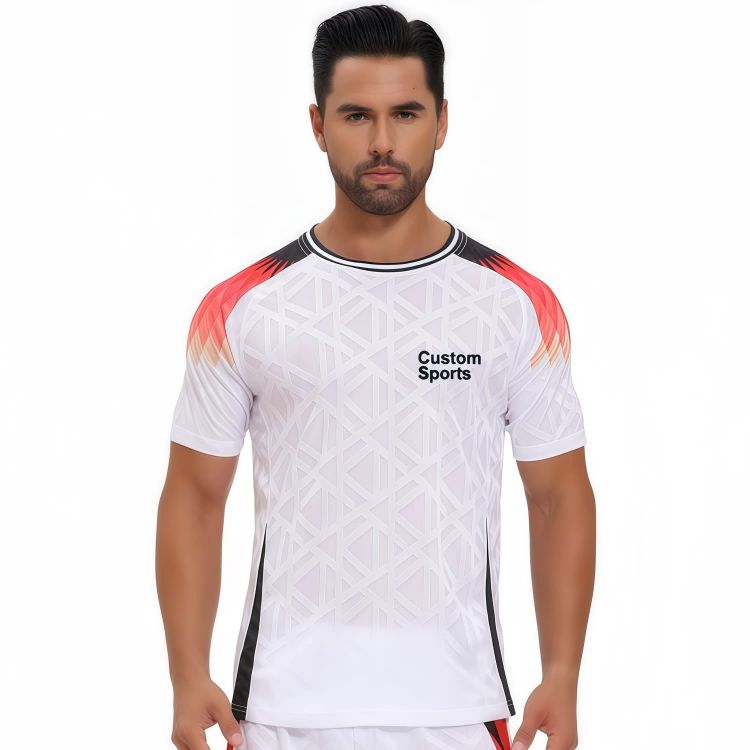 Picture of 100% Polyester Sublimated Breathable Crew Neck Raglan T-shirt