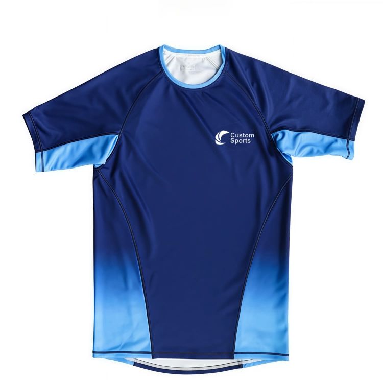 Picture of 100% Polyester Micro Mesh Sublimated Crew Neck Raglan Tee Shirt