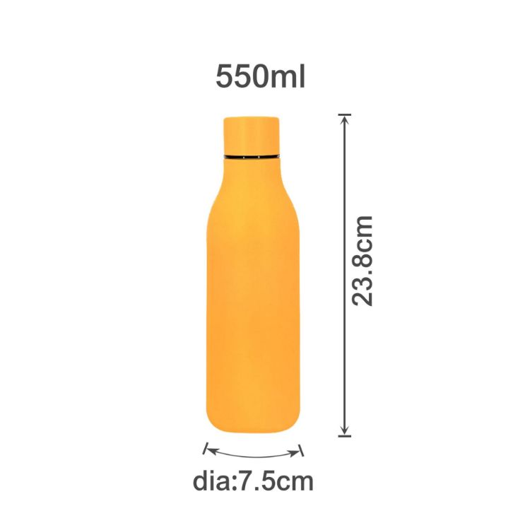 Picture of 550ML Thermal Powder Coated Drink Bottle