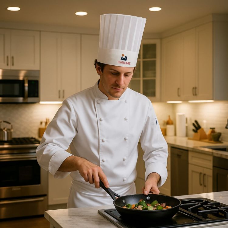 Picture of Disposable Non-woven Chef Hat 23cm