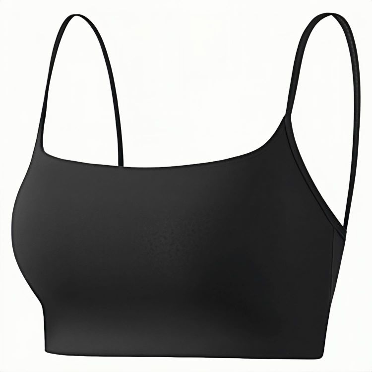 Picture of Women's Seamless Thin-Strap U-Back Yoga Crop Bra Tank