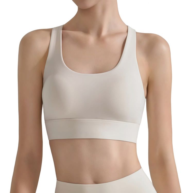 Picture of Women's Cross Back Yoga Crop Bra Tank