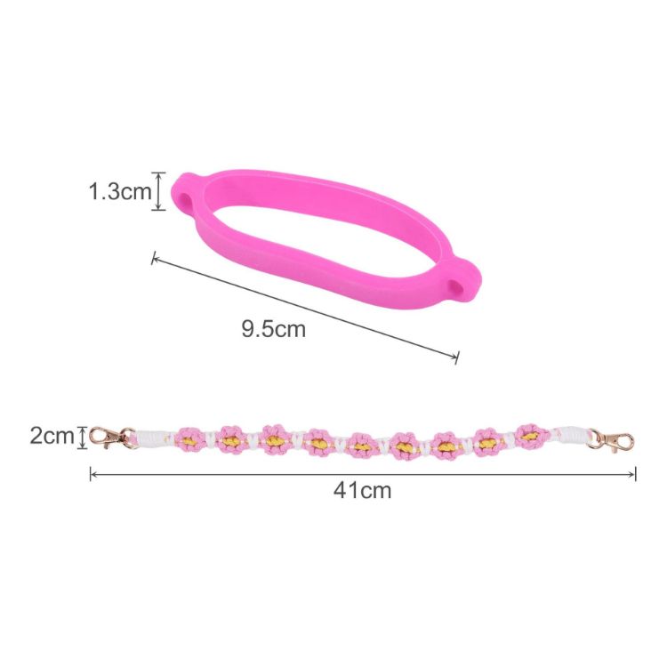 Picture of Woven Flower Tumbler Strap