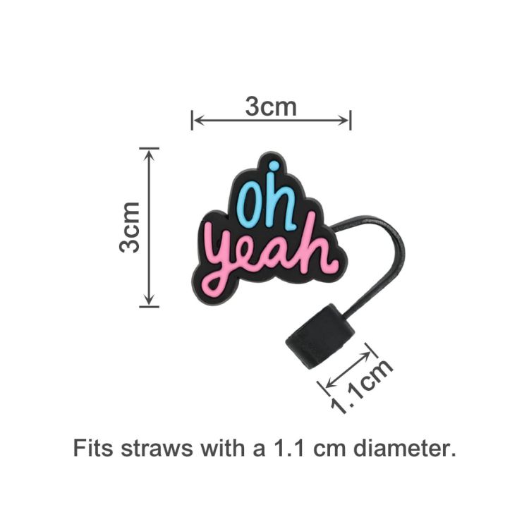 Picture of Custom Shape Straw Cover