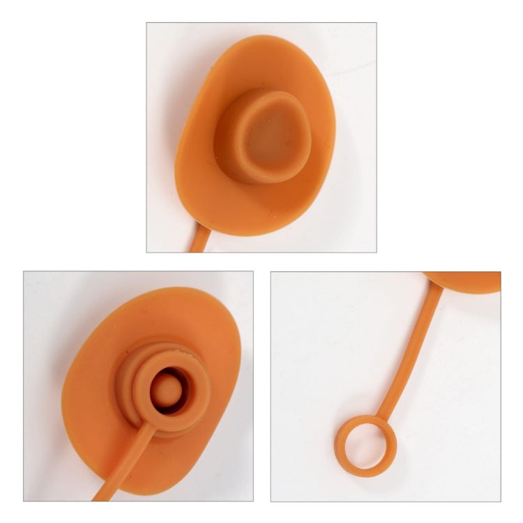 Picture of Cowboy Hat Silicone Straw Cover