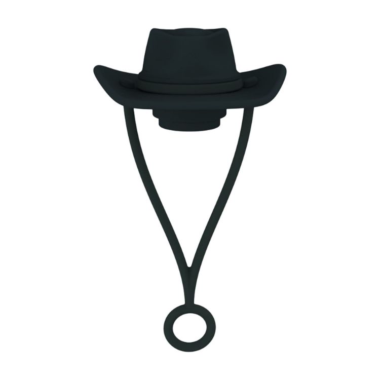Picture of Brim Hat Silicone Straw Cover