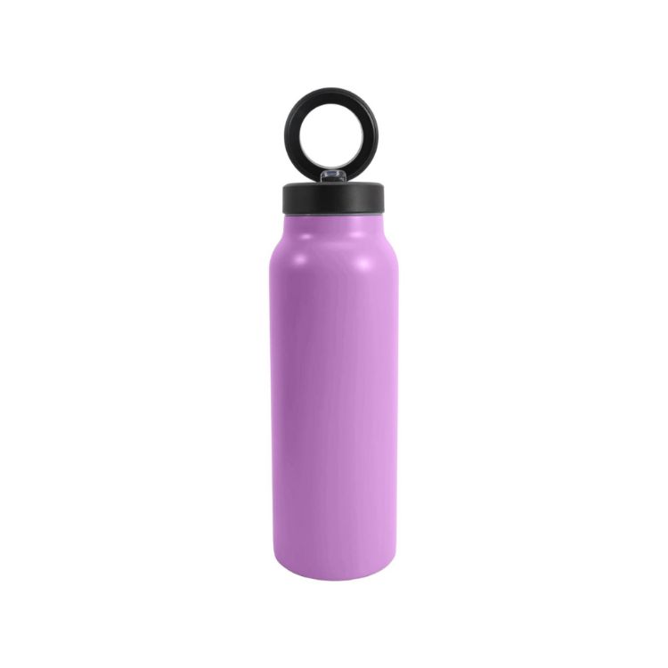 Picture of 700ML Stainless Steel Vacuum Thermal Bottle with Magnetic Phone Holder