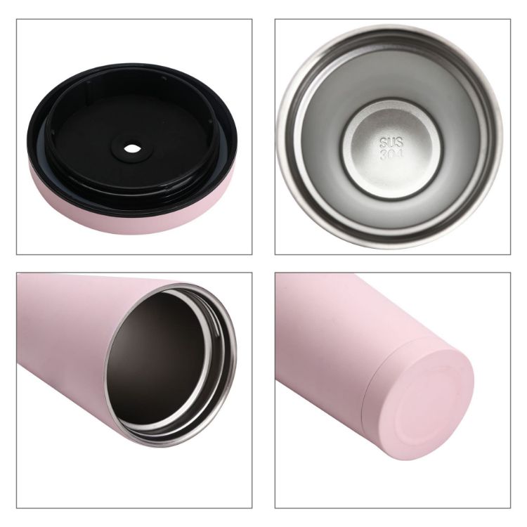 Picture of 480ML/650ML Double Wall Stainless Steel Tumbler with Straw