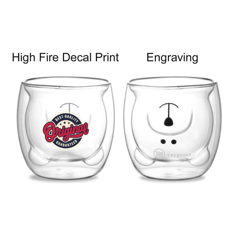 Picture of Bear Double Wall Glass