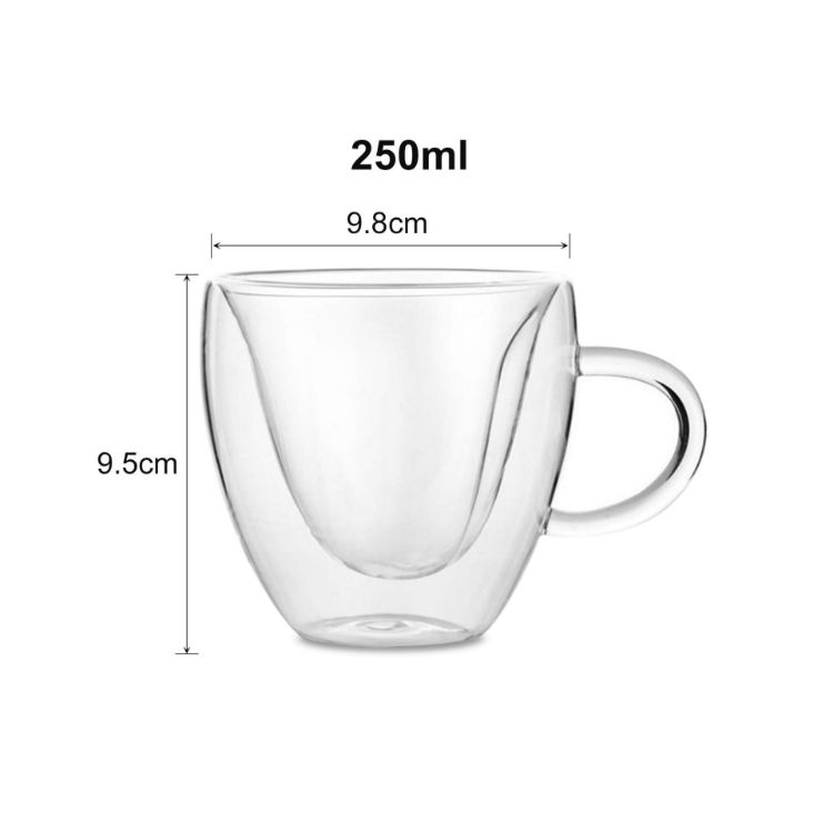 Picture of Heart Double Wall Mug