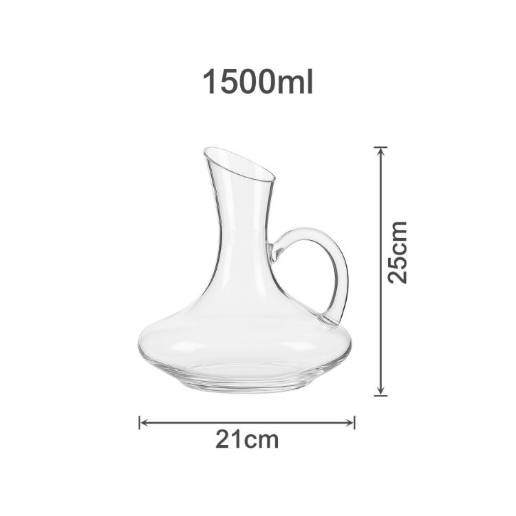 Picture of Handled Wine Decanter