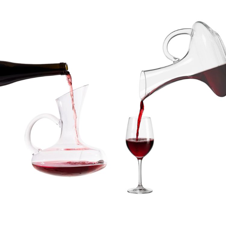 Picture of Handled Wine Decanter