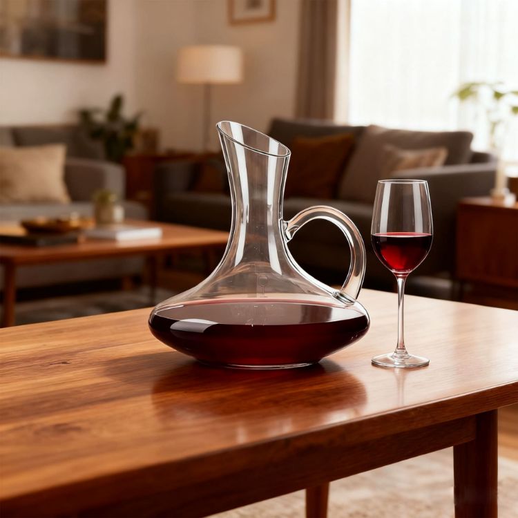 Picture of Handled Wine Decanter