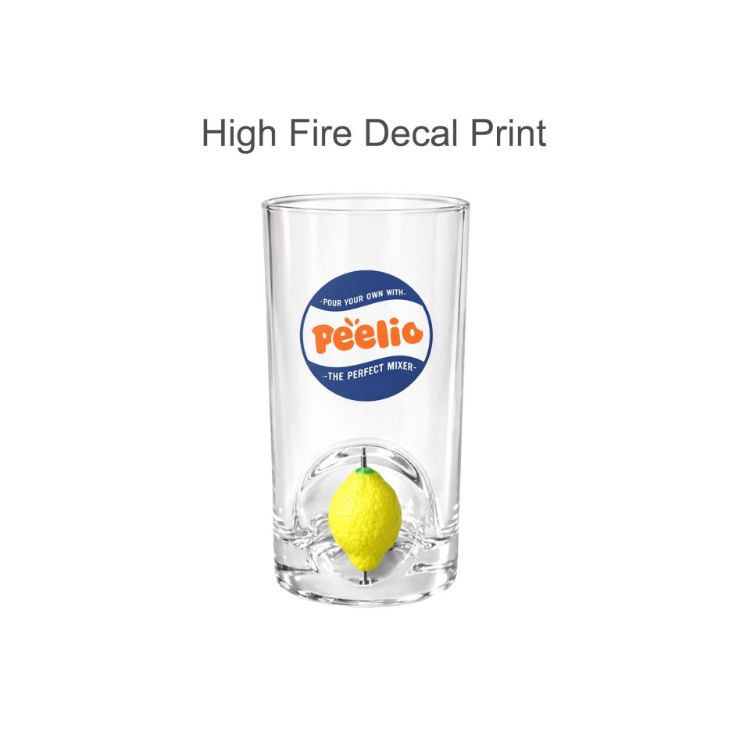 Picture of Glass Cup with Custom Spinner Toy