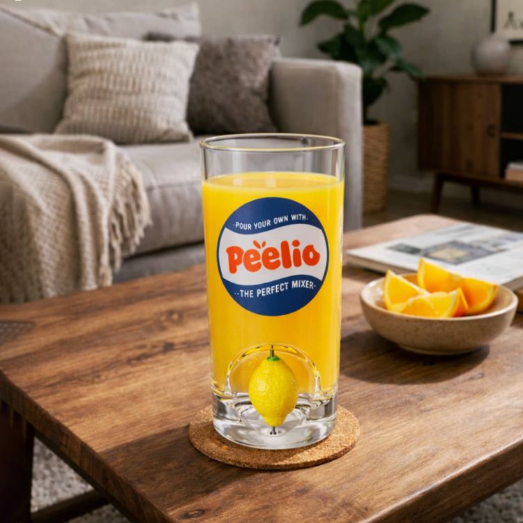 Picture of Glass Cup with Custom Spinner Toy