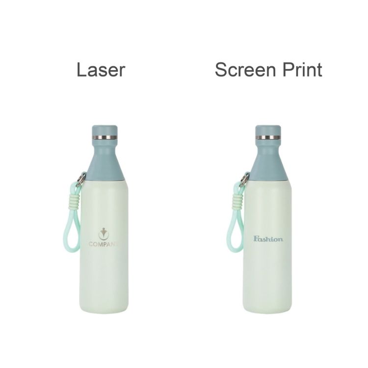 Picture of 500ML Stainless Steel 2 in 1 Double Wall Slim Bottle