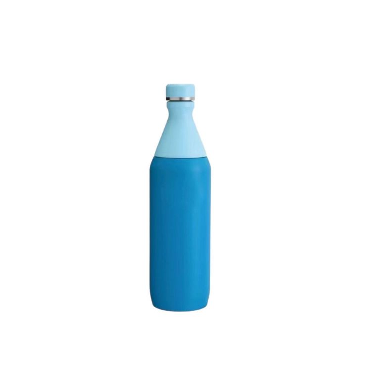 Picture of 600ML Stainless Steel 2 in 1 Double Wall Slim Bottle