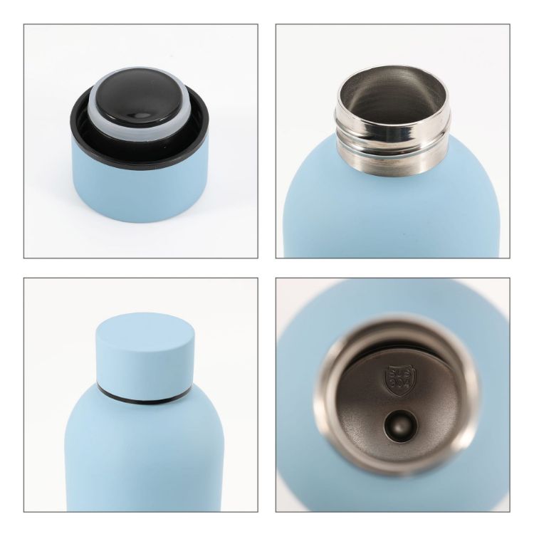 Picture of 500ML Rubber Coated Double Wall Drink Bottle