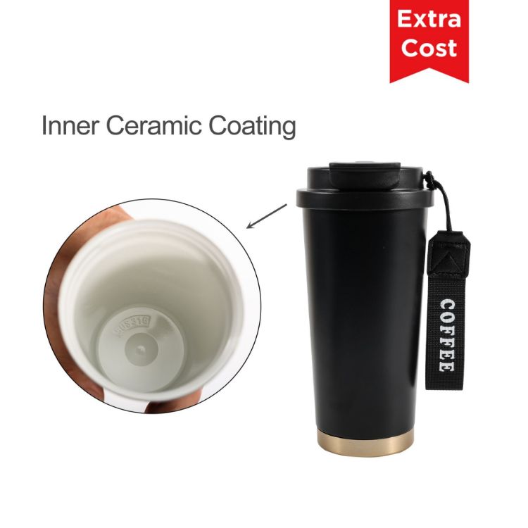 Picture of 550ML Double Wall Stainless Steel Coffee Mug