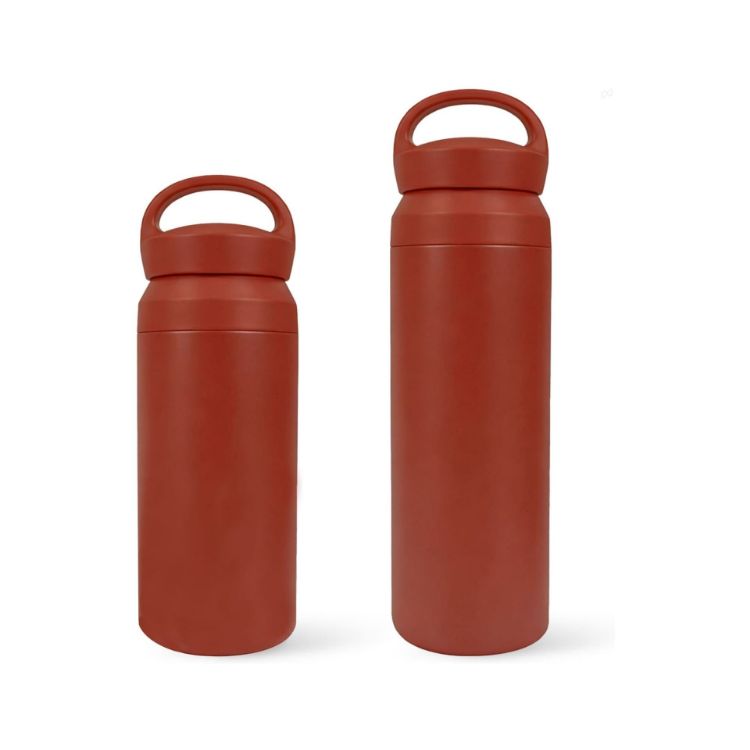 Picture of 350ML/500ML Double Wall Stainless Steel Drink Bottle with Handle