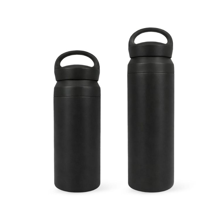 Picture of 350ML/500ML Double Wall Stainless Steel Drink Bottle with Handle