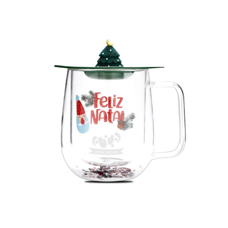Picture of Christmas Double Wall Mug