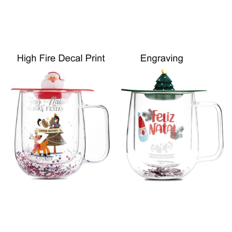 Picture of Christmas Double Wall Mug