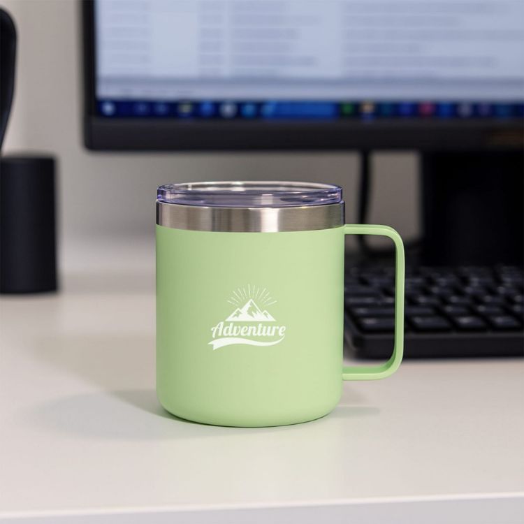 Picture of 450ML RCS Recycled Stainless Steel Office Coffee Cup