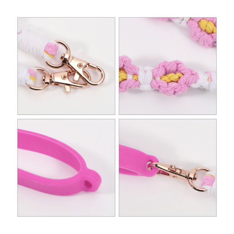 Picture of Woven Flower Tumbler Strap