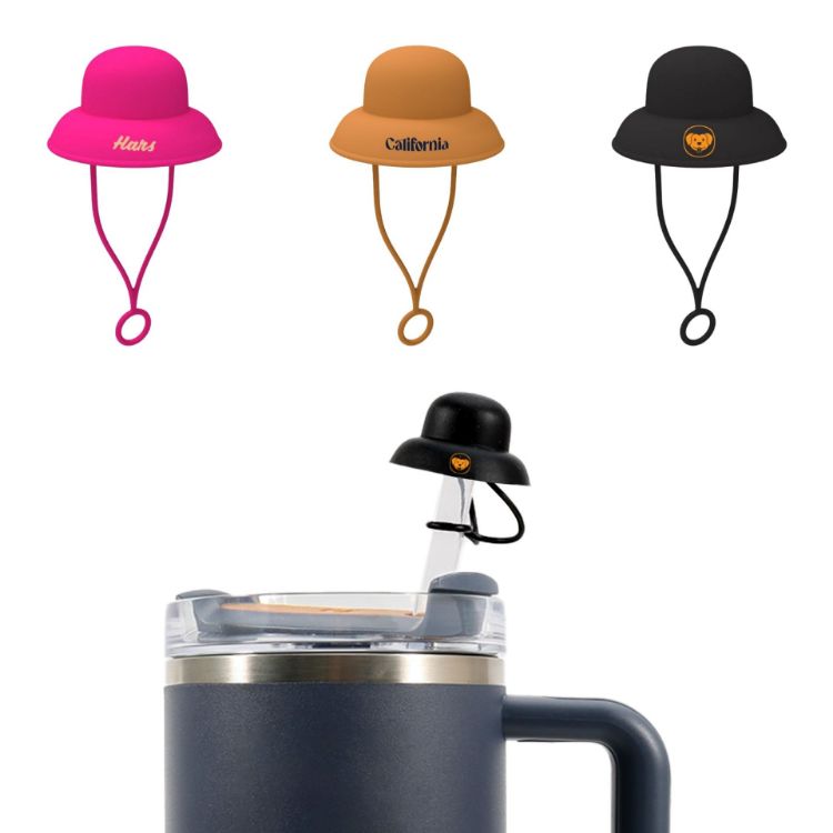 Picture of Bucket Hat Silicone Straw Cover