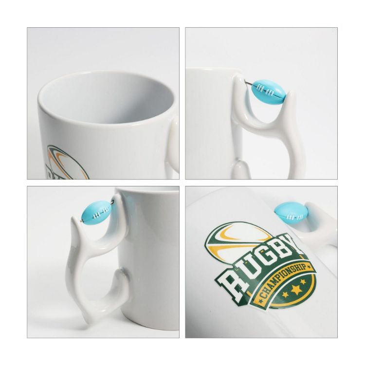Picture of Ceramic Mug with Custom Spinner Toy