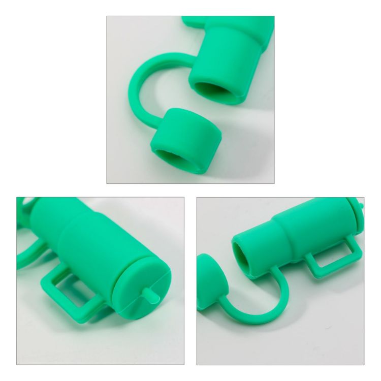 Picture of Cup Shaped Silicone Straw Cover