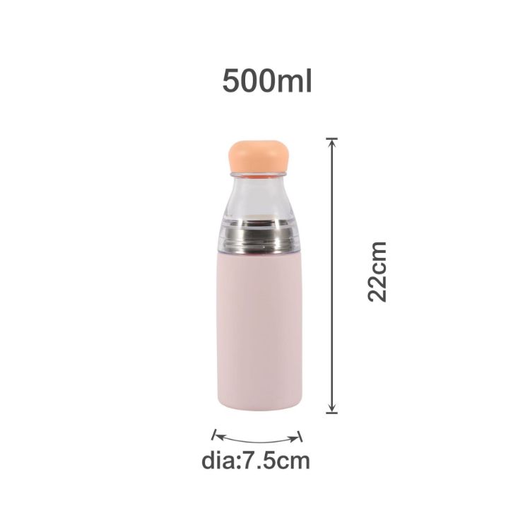 Picture of 500ML 2 in 1 Stainless Steel Vacuum Bottle