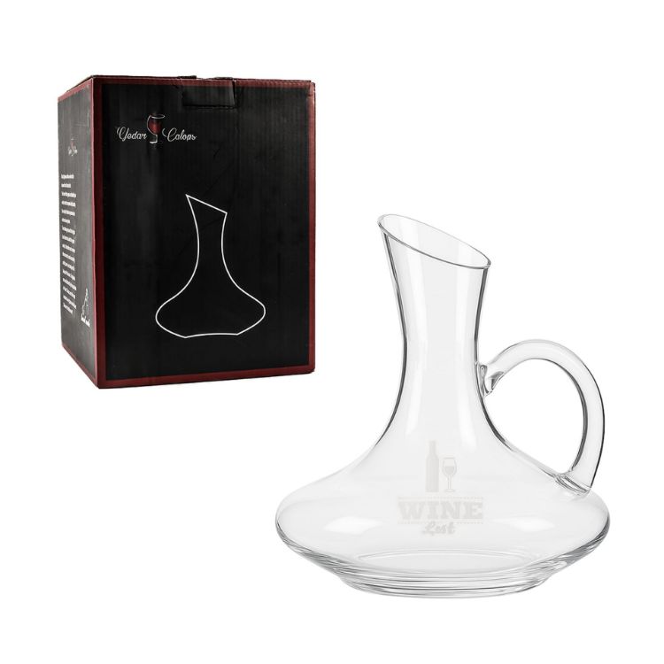 Picture of Handled Wine Decanter