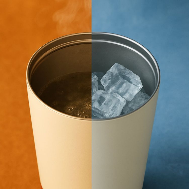 Picture of 550ML Double Wall Stainless Steel Coffee Mug