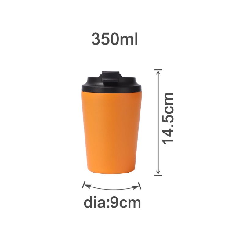Picture of 350ML Powder Coated Stainless Steel Coffee Mug