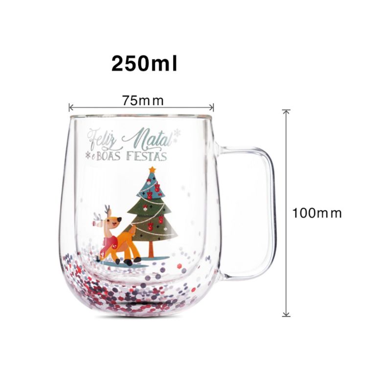 Picture of Christmas Double Wall Mug