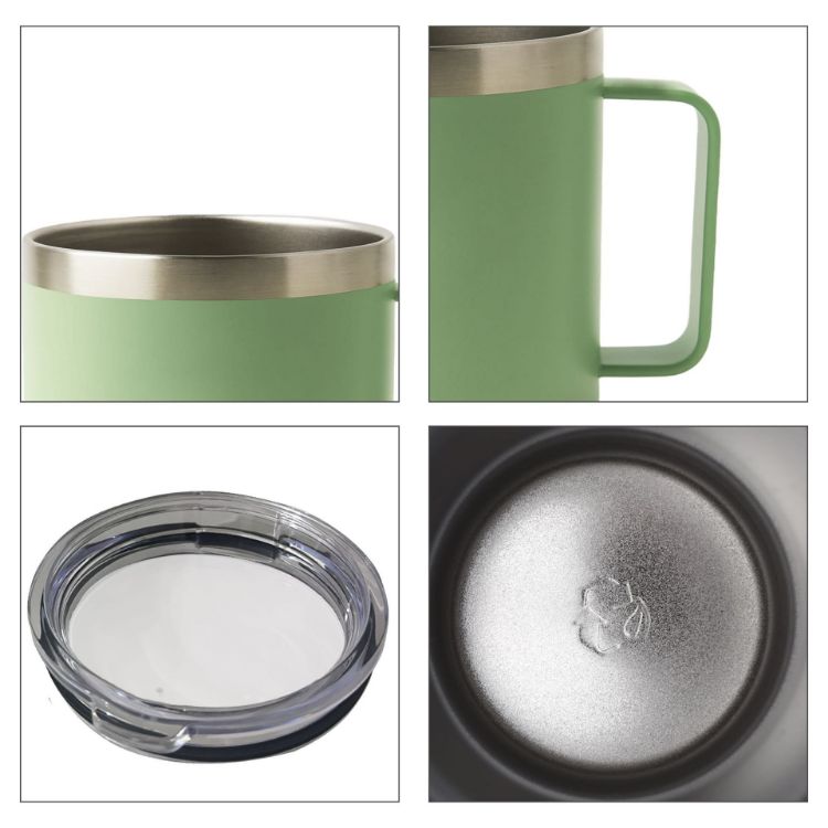 Picture of 450ML RCS Recycled Stainless Steel Office Coffee Cup