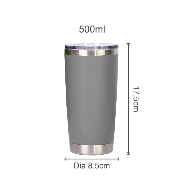 Picture of 500ML Recycled Stainless Steel Double Wall Cup