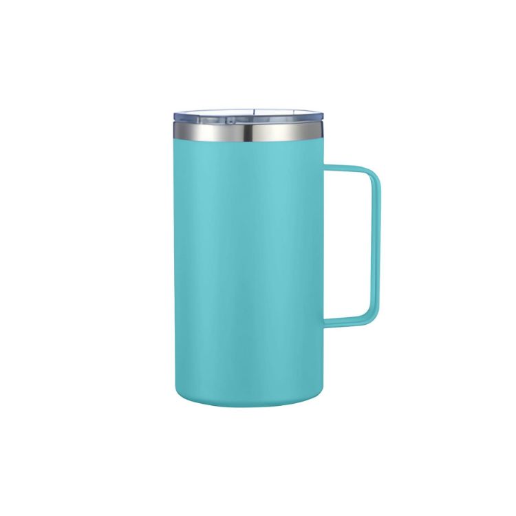 Picture of 625ML Double Wall Stainless Steel Mug with Handle