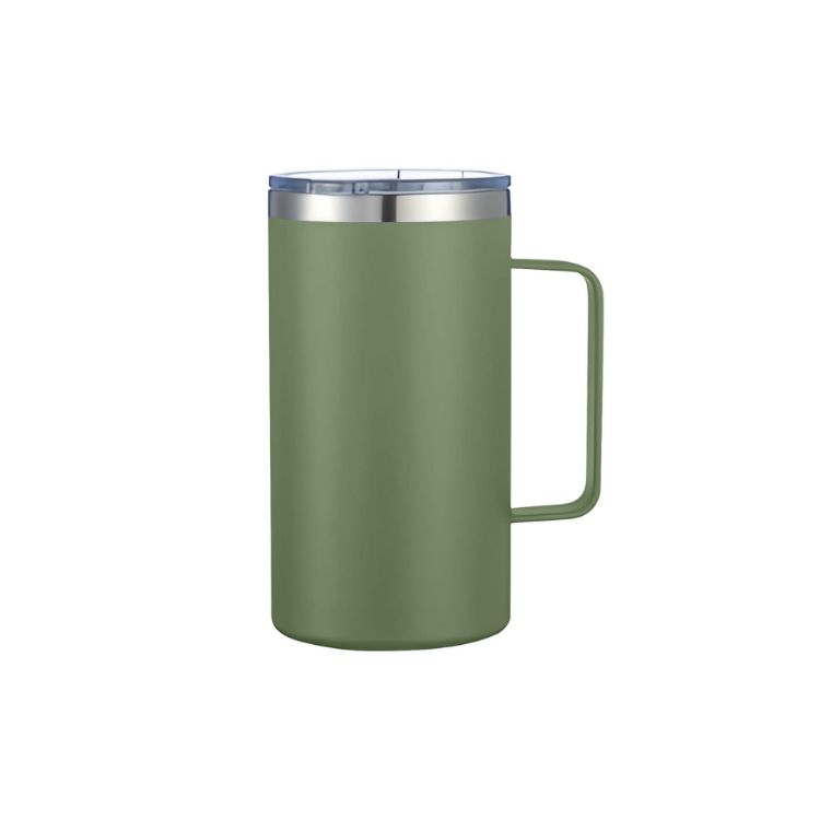 Picture of 625ML Double Wall Stainless Steel Mug with Handle