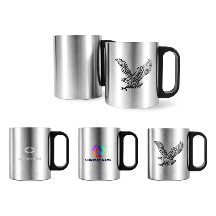 Picture of 170ML/270ML Stainless Steel Insulated Mug with Plastic Handle