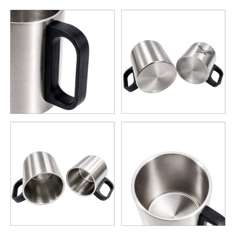 Picture of 170ML/270ML Stainless Steel Insulated Mug with Plastic Handle