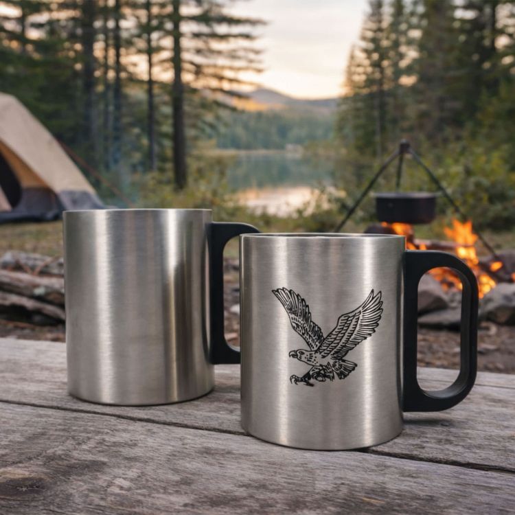 Picture of 170ML/270ML Stainless Steel Insulated Mug with Plastic Handle