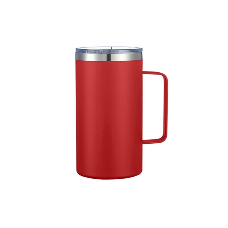 Picture of 625ML Double Wall Stainless Steel Mug with Handle