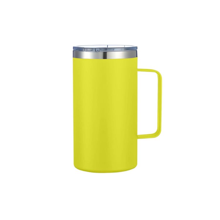Picture of 625ML Double Wall Stainless Steel Mug with Handle